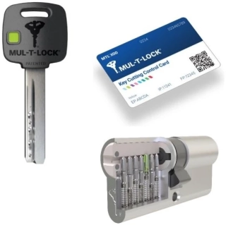 Bezpečnostní cylindrická vložka MUL-T-LOCK MTL300 oboustranná 30 x 40 mm